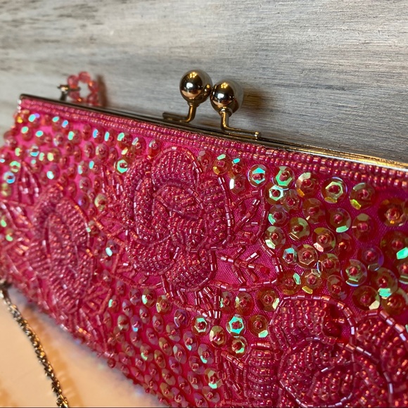 Vintage 50s sequin purse - Picture 8 of 12
